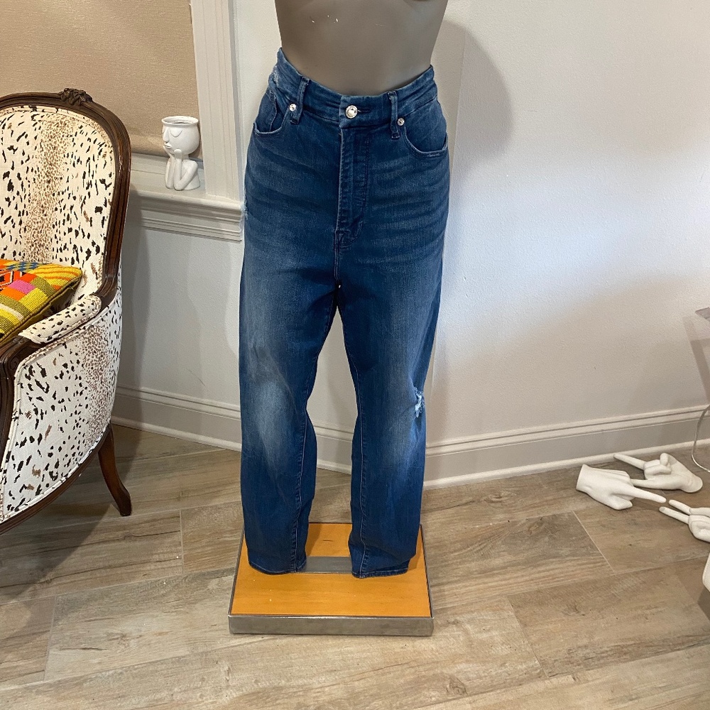 Good American Blue Jeans Size 16